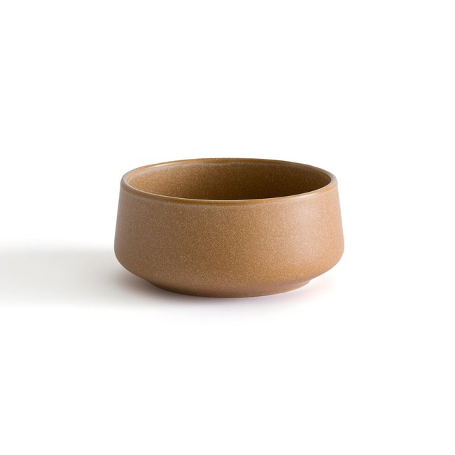 Set of 6 Boldi Reactive Glaze Stoneware Bowls, caramel, LA REDOUTE INTERIEURS