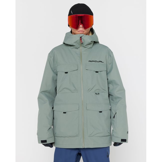 Veste de ski ANTI-SERIES Pinna 10K/10K vert cactus <span itemprop=