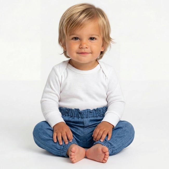 Pantalon bébé - Très bon état bleu <span itemprop=