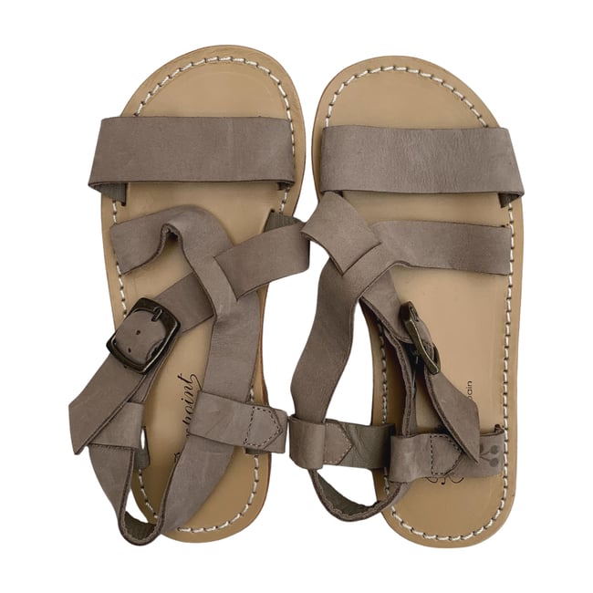 Sandales enfant - Très bon état marron <span itemprop=