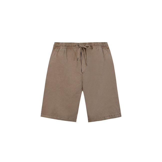 Bermuda Lyocell® et lin warm taupe <span itemprop=