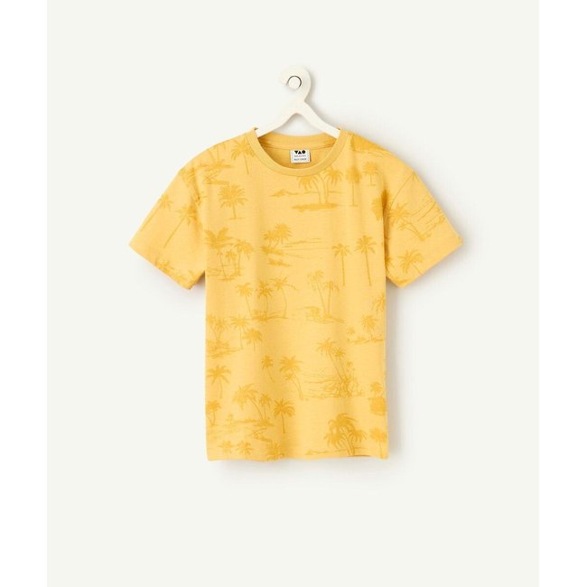 Camiseta de manga larga ocre <span itemprop=