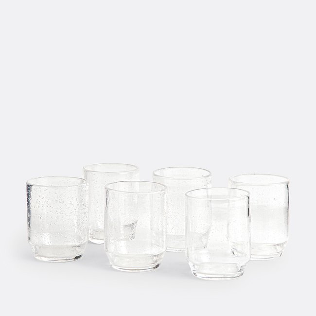 Lote de 6 vasos de cristal con burbujas, Faraji - LA REDOUTE INTERIEURS