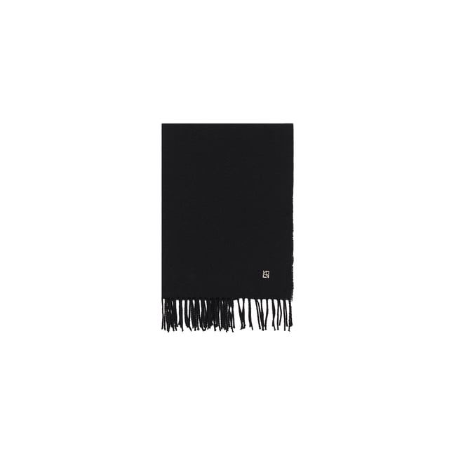 Écharpe douce en laine MARTUNI noir <span itemprop=