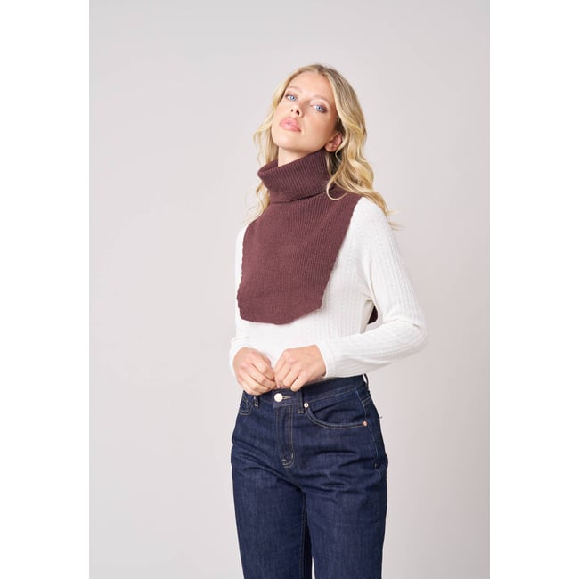 Cache-cou maille femme BRENDA - DEELUXE