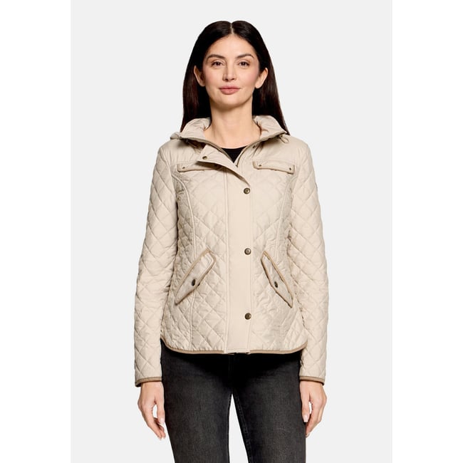Veste d'été à capuche amovible pastel sand <span itemprop=