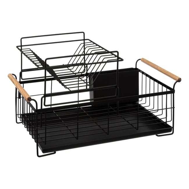 Égouttoir à vaisselle 2 niveaux Blackwood Couleur v002228 <span itemprop=