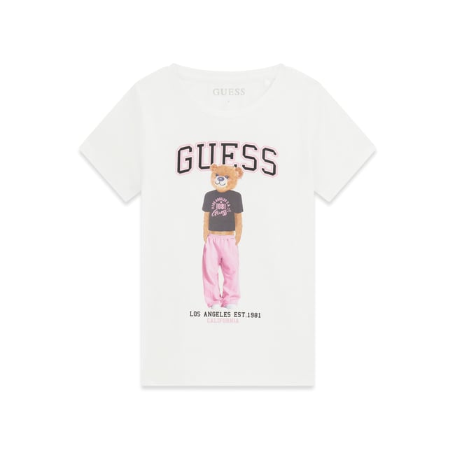 T-Shirt Avec Logo Imprimé blanc <span itemprop=