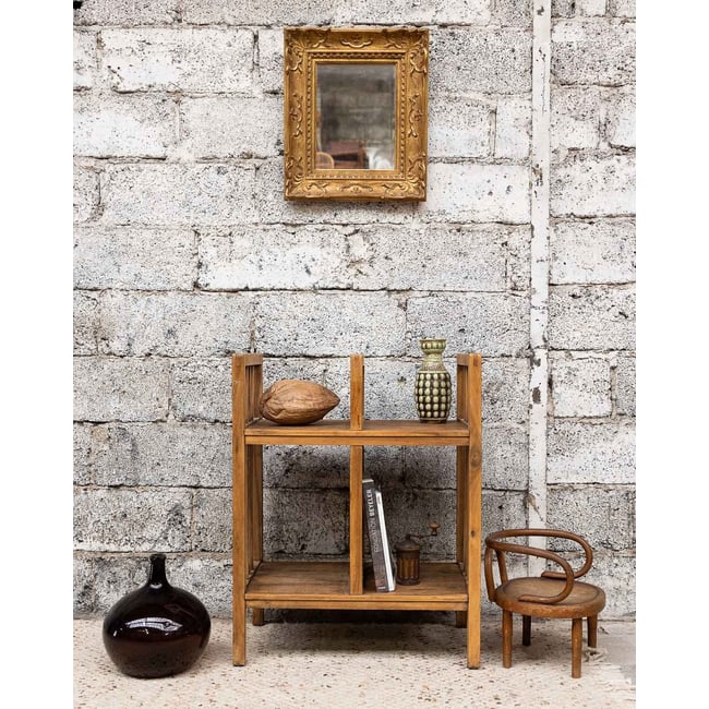 Étagère cubique Isabelle N°323 - Bon état Couleur bois clair <span itemprop=