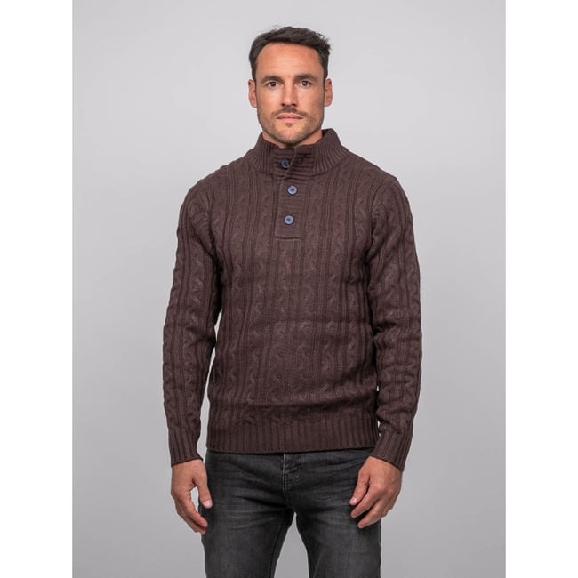 Pull Torsadé Col Montant Lagow - RITCHIE