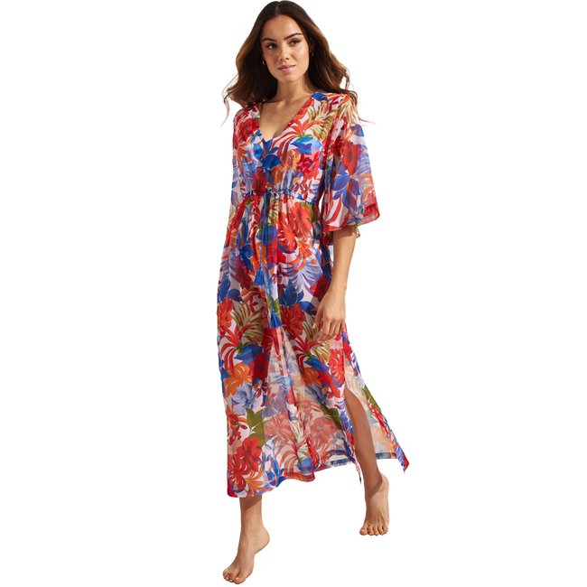 Robe longue de plage BABILONIA - SELMARK MARE