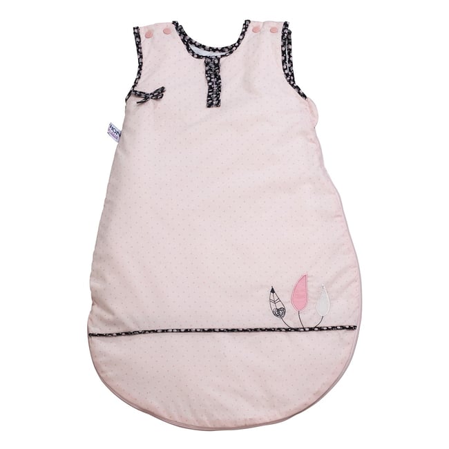 Gigoteuse été en coton rose <span itemprop=