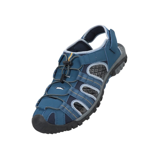 Sandales TREK bleu <span itemprop=
