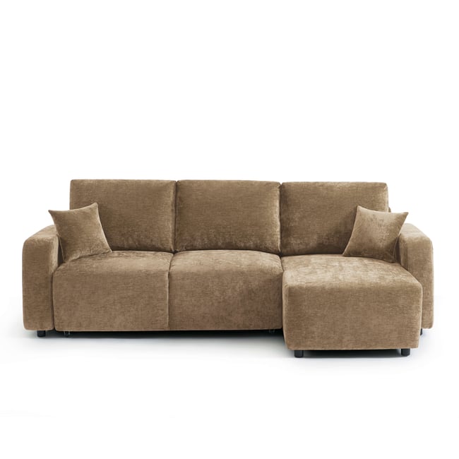 Canapé d'angle convertible tissu  LIVIO - BAÏTA