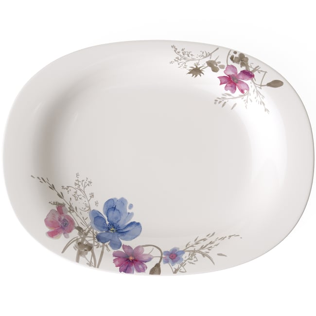 Plat De Service MARIEFLEUR Couleur multicolore <span itemprop=