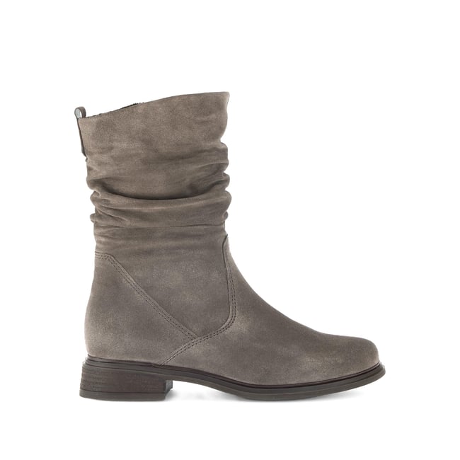Bottines mid en cuir à talon décroché - GABOR