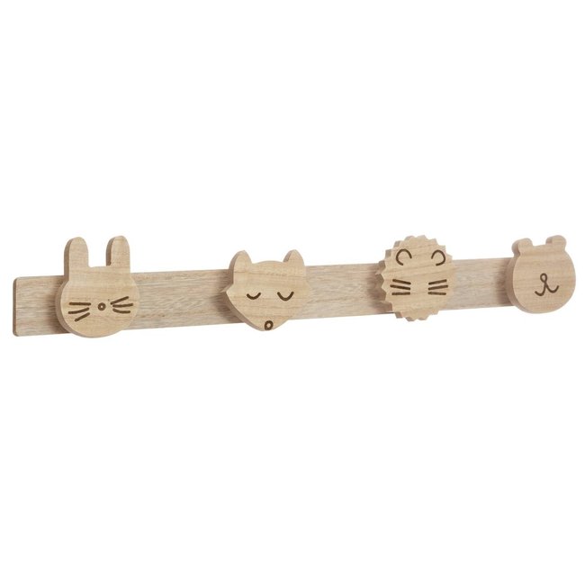 Patère enfant WILD Couleur bois clair <span itemprop=