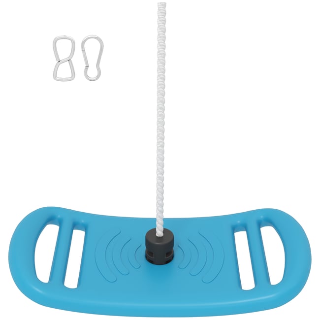 Balançoire pour enfants Plastique Bleu bleu <span itemprop=