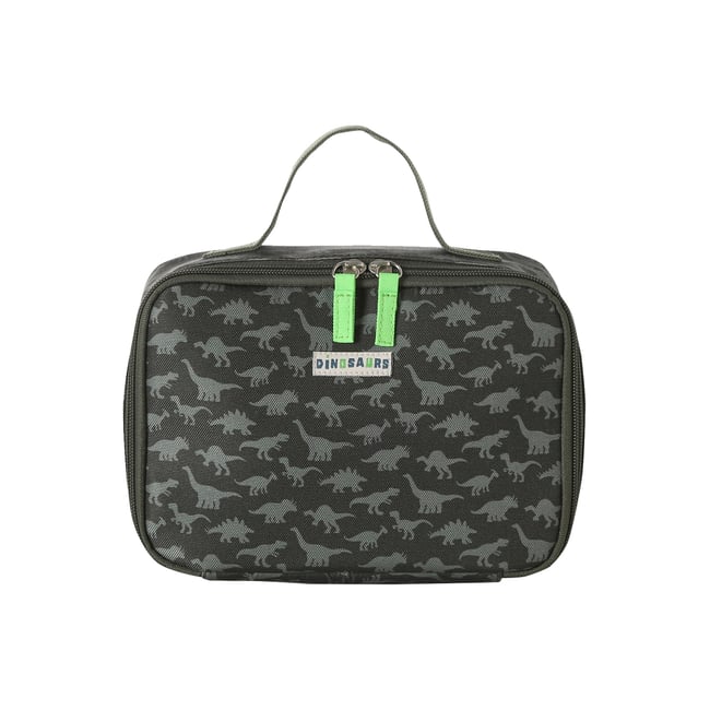 Sac à goûter en polyester kaki <span itemprop=