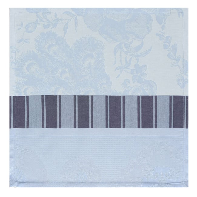 Serviette de table en Coton, À LA FRANÇAISE eau <span itemprop=