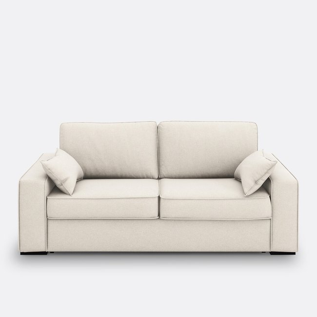 Textured fabric, latex, sofa bed, Cecilia - LA REDOUTE INTERIEURS