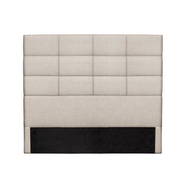 Tête de lit moderne L160 cm ANATOLE Couleur beige <span itemprop=