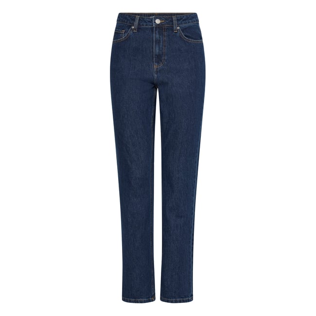 Jeans coupe droite, taille haute - B.YOUNG