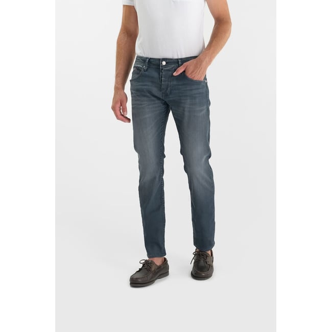 Jeans slim stretch 700/11, longueur 34 blue grey <span itemprop=