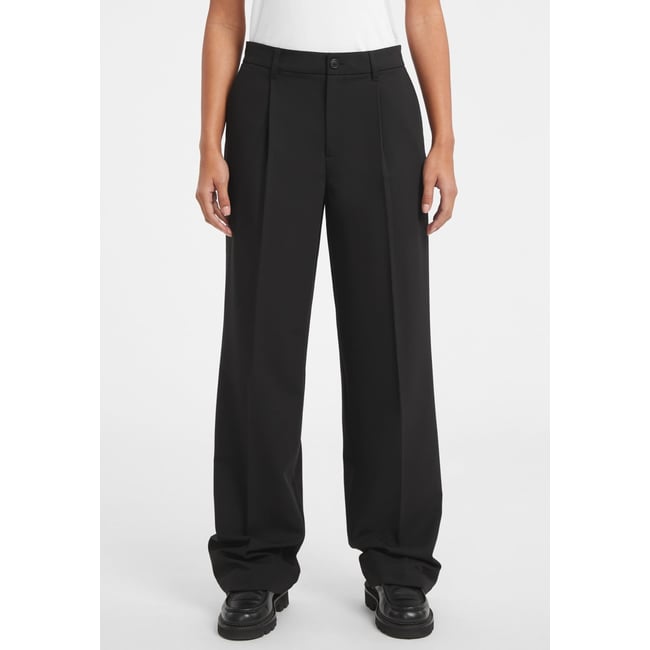 Pantalon Jambe Large noir <span itemprop=