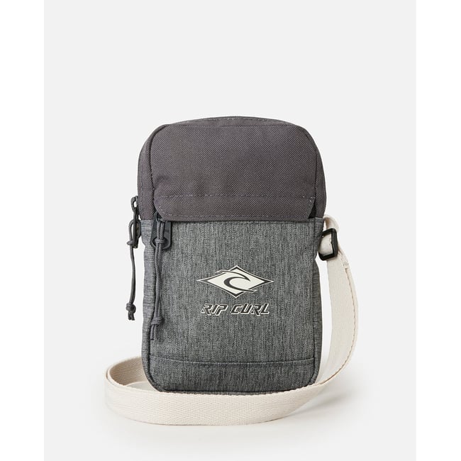 Sacoche SLIM POUCH CLASSIC SURF gris chiné <span itemprop=