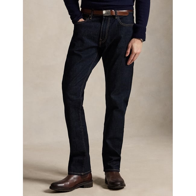 Jeans dritti, elasticizzati, HAMPTON blu rinse POLO RALPH LAUREN
