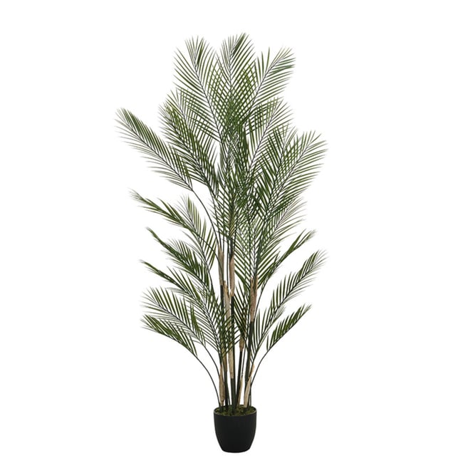Palmier Kwai en pot artificiel H180 Couleur vert <span itemprop=