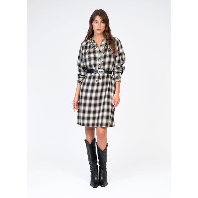 Robe Midi ORNELLO noir <span itemprop=