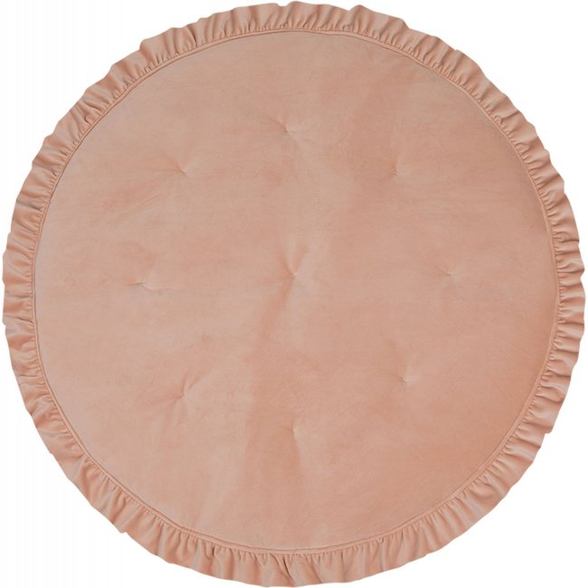 Tapis enfant en velours rond, Soft Touch - RECOLLECTION