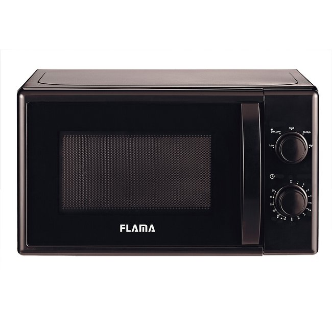 Micro-ondas manual sem grill, 1834FL, capacidade 20 L, 700W, da Flama preto <span itemprop=