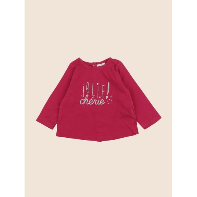 Tee-shirt - Etat satisfaisant rose <span itemprop=