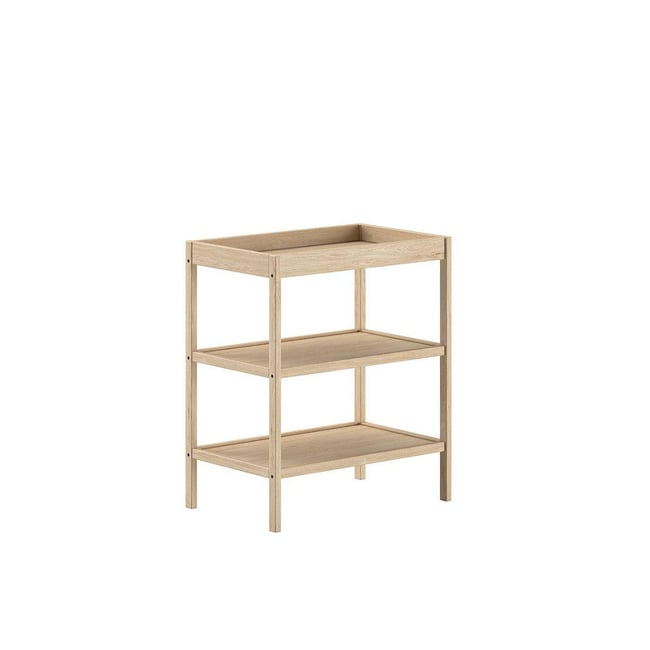 Table À Langer Dino Naturel Nature marron <span itemprop=