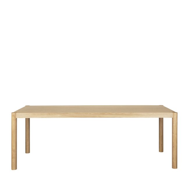 Table à manger 10 personnes en bois - STICKS Couleur bois clair <span itemprop=
