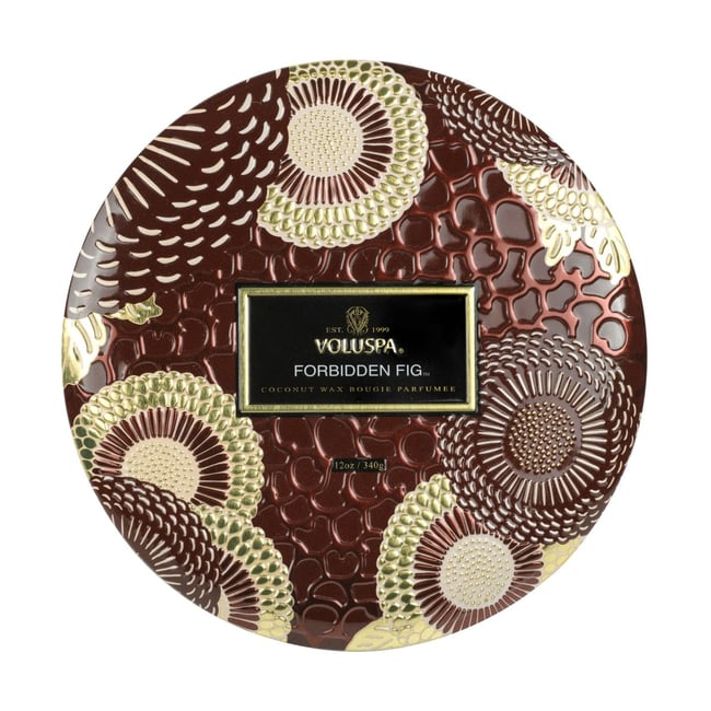 forbidden fig - bougie 3 mèches Couleur multicolore <span itemprop=