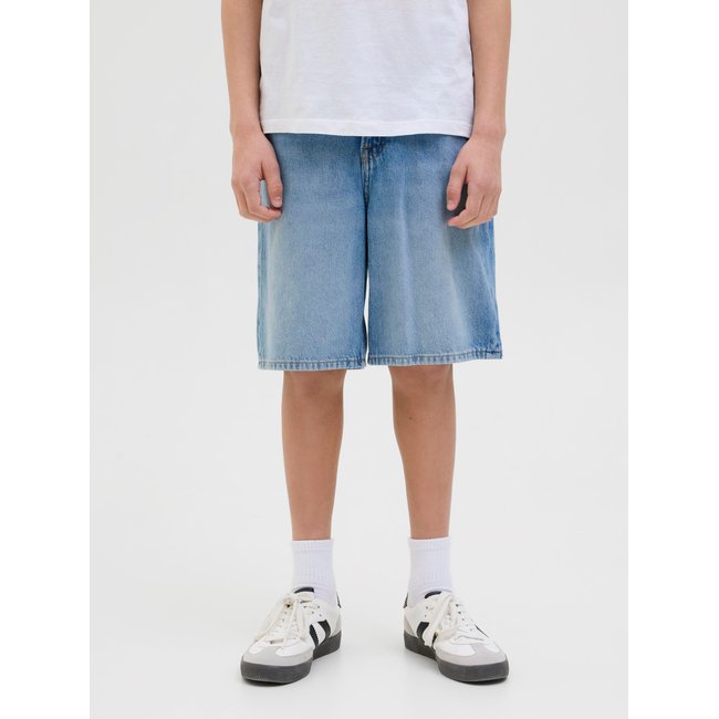 Short en denim JACK & JONES JUNIOR blue denim <span itemprop=