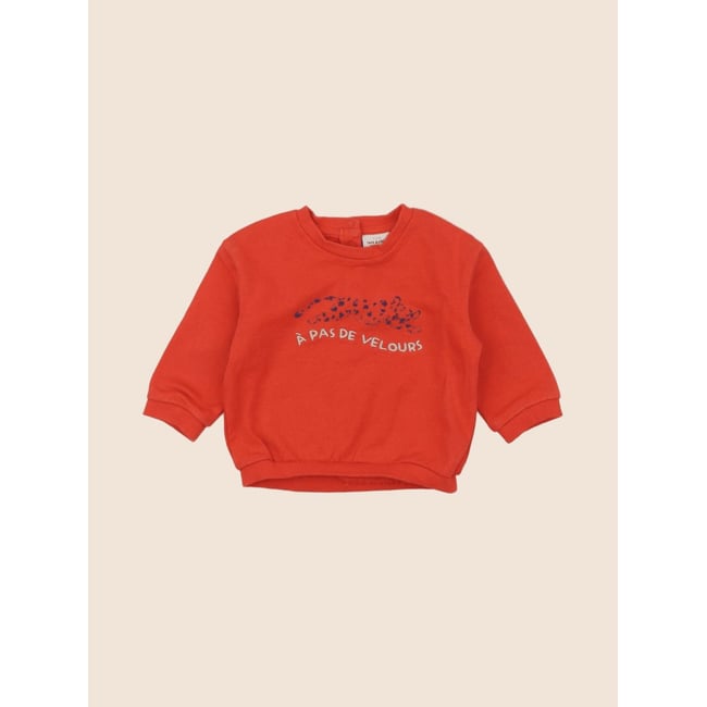 Sweat - Très bon état rouge, or <span itemprop=