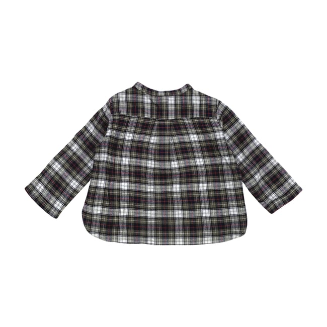 Chemise bébé - Très bon état vert <span itemprop=