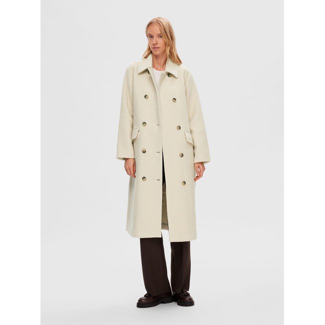 Manteau SELECTED FEMME sandshell <span itemprop=