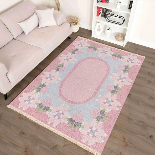 Ковер хлопковый 135 разноцветный SO'HOME