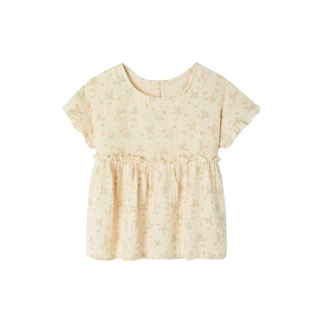 Blouse imprimée en gaze de coton - VERTBAUDET