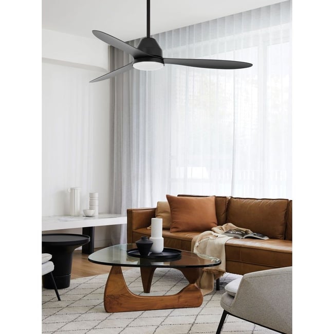 Ventilateur  plafond  WHITEHEAVEN noir -  noir <span itemprop=