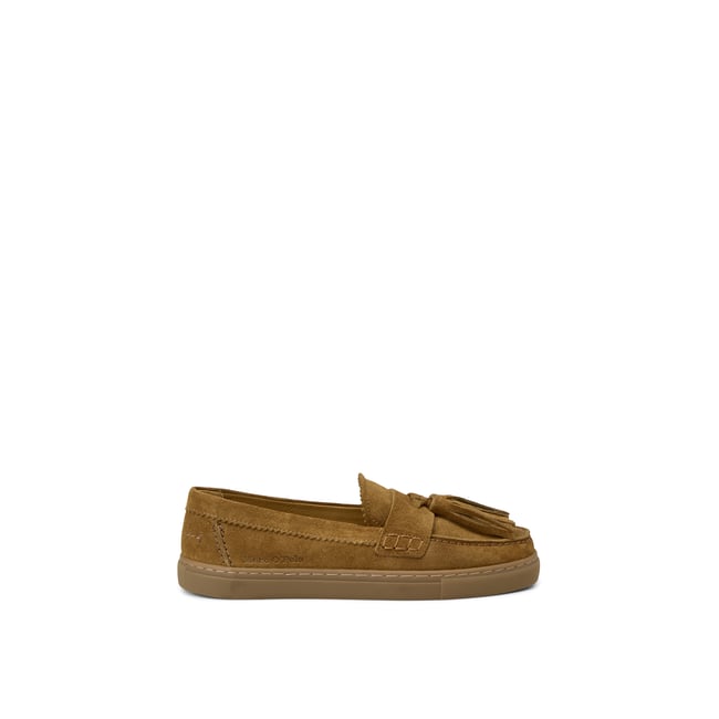 Mocassins modèle Kara en cuir velours huilé - MARC O'POLO