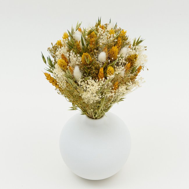 Buquê Bosque M, flores secas e preservadas, Klumba multicolor <span itemprop=
