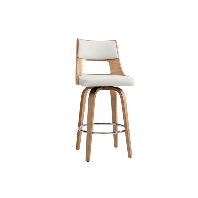 Tabouret de bar scandinave pivotant GARBO - MILIBOO