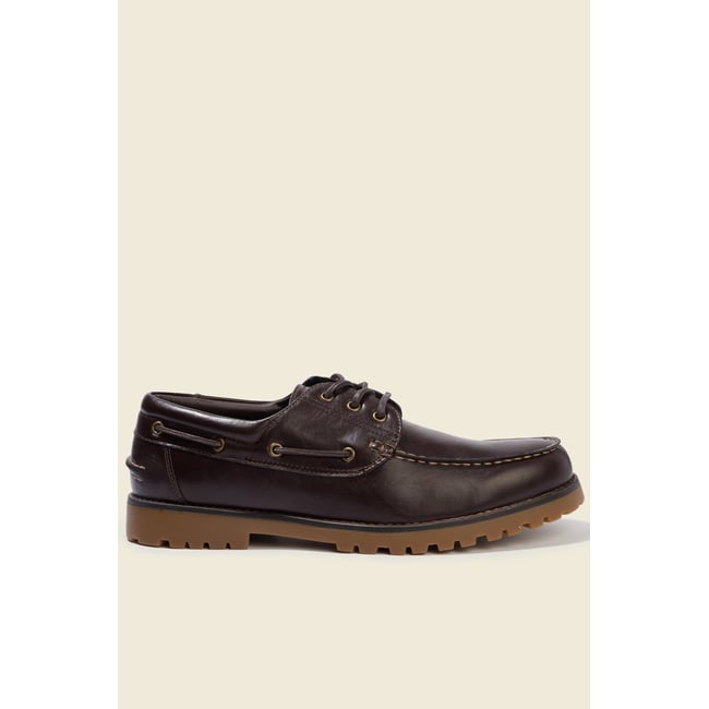 Mocassins à lacets noir <span itemprop=